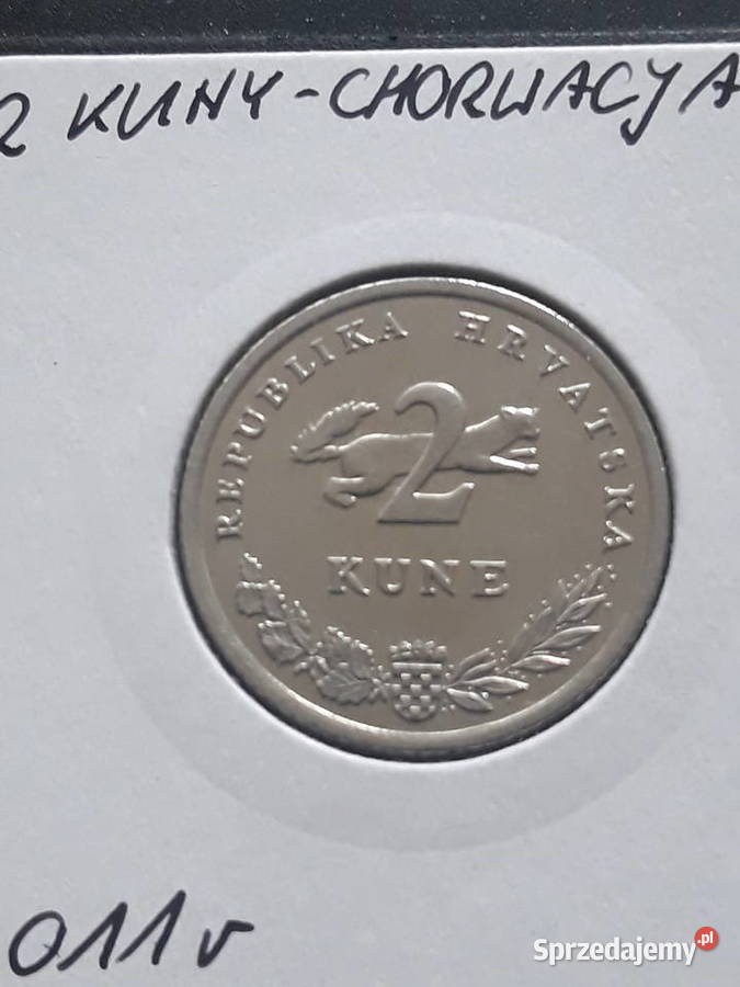 2 Kuny Chorwacja 2011 r Konin