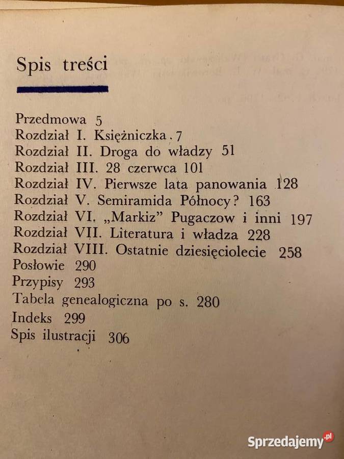 Władysław A Serczyk Katarzyna II carowa Rosji Pozostałe Katowice