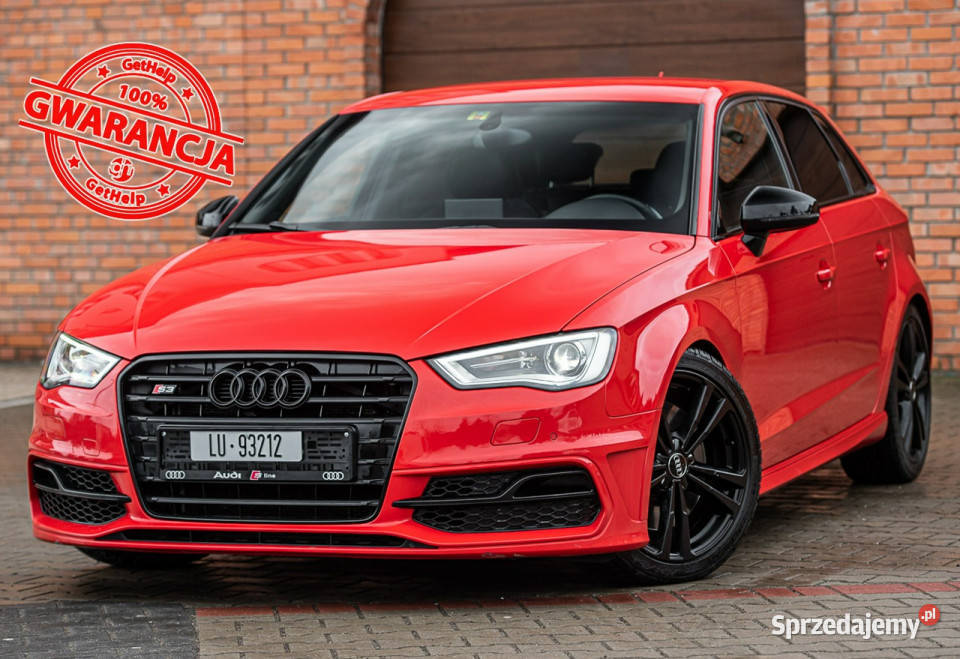 Audi S3 Sportback Super Stan Serwisowana Nowy mazowieckie Zwoleń sprzedam
