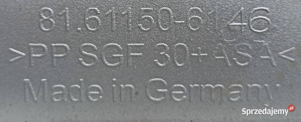 MAN TG3 TGX GRILL MASKI ATRAPA CHŁODNICY Maski Sulechów sprzedam