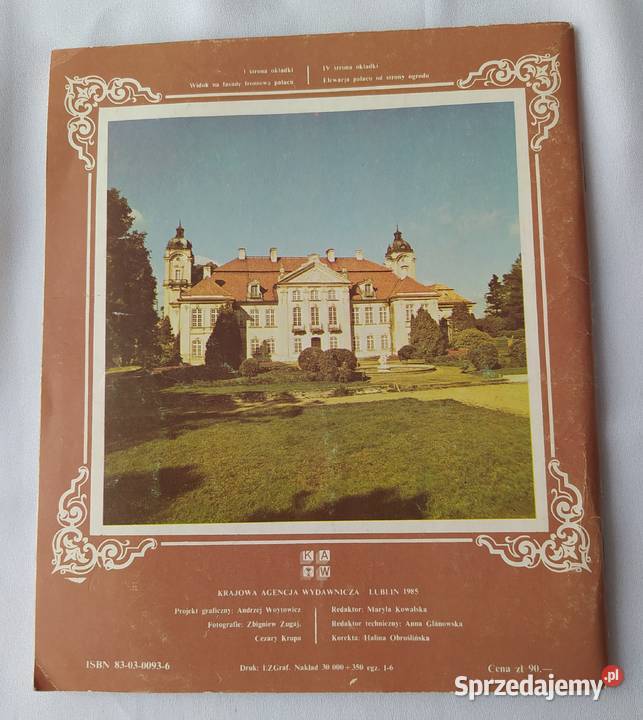 PAŁAC W KOZŁÓWCE Waldemar Odorowski podlaskie Hajnówka sprzedam