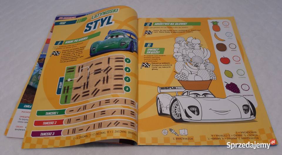 Disney Pixar Auta 022021 Egmont Książeczki Czeladź