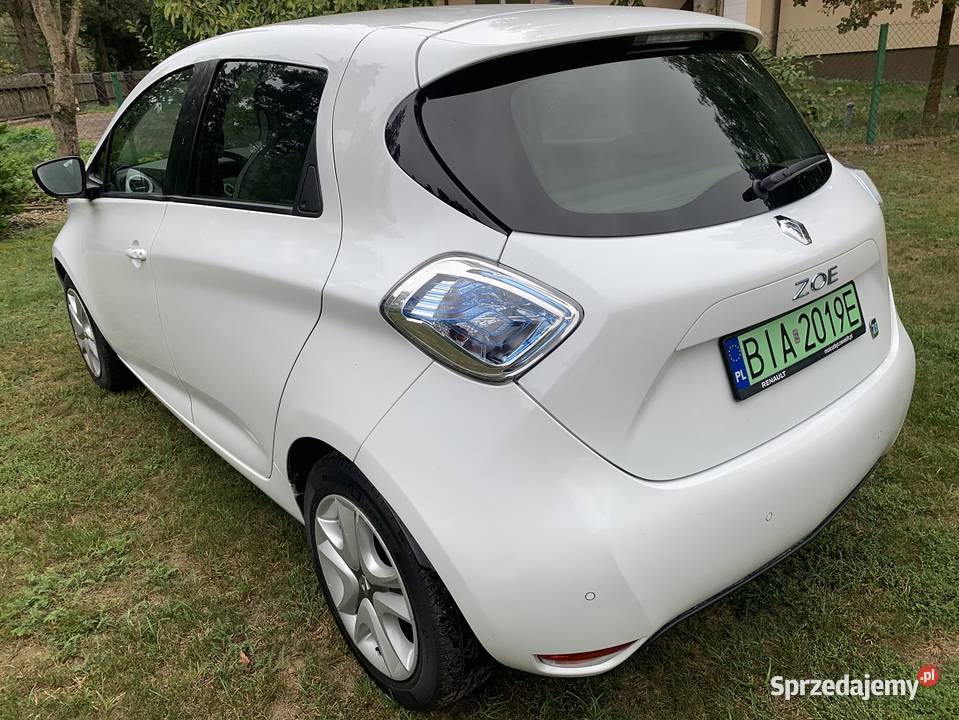 RENAULT ZOE SAMOCHÓD ELEKTRYCZNY podlaskie Choroszcz
