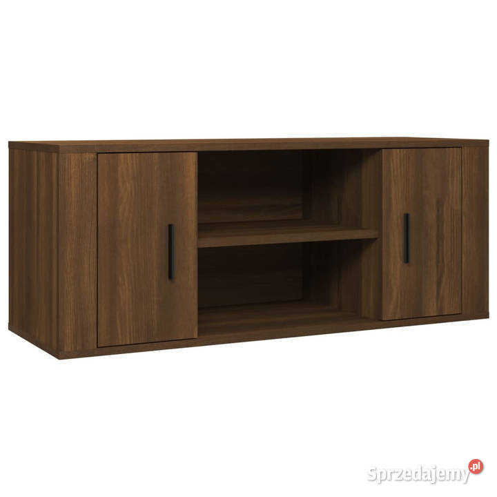 Szafka pod telewizor brązowy dąb 100x35x40 RTV mazowieckie sprzedam