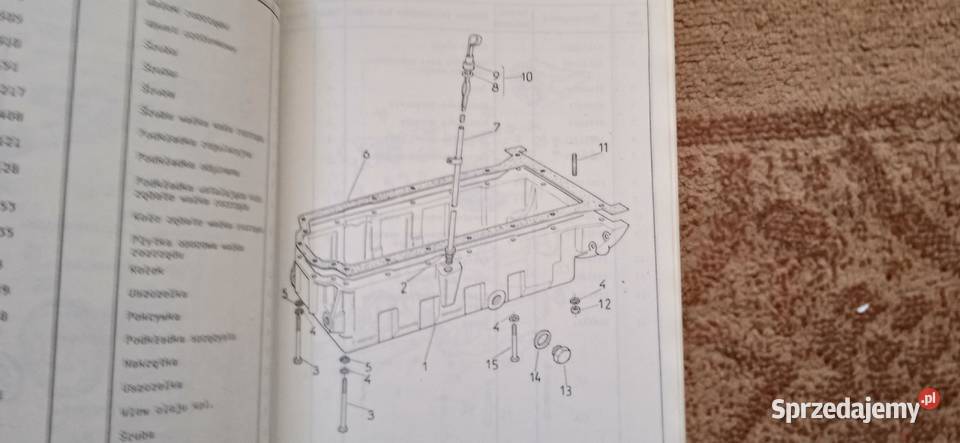 Katalog części zamiennych zespół prądotwórczy Lublin