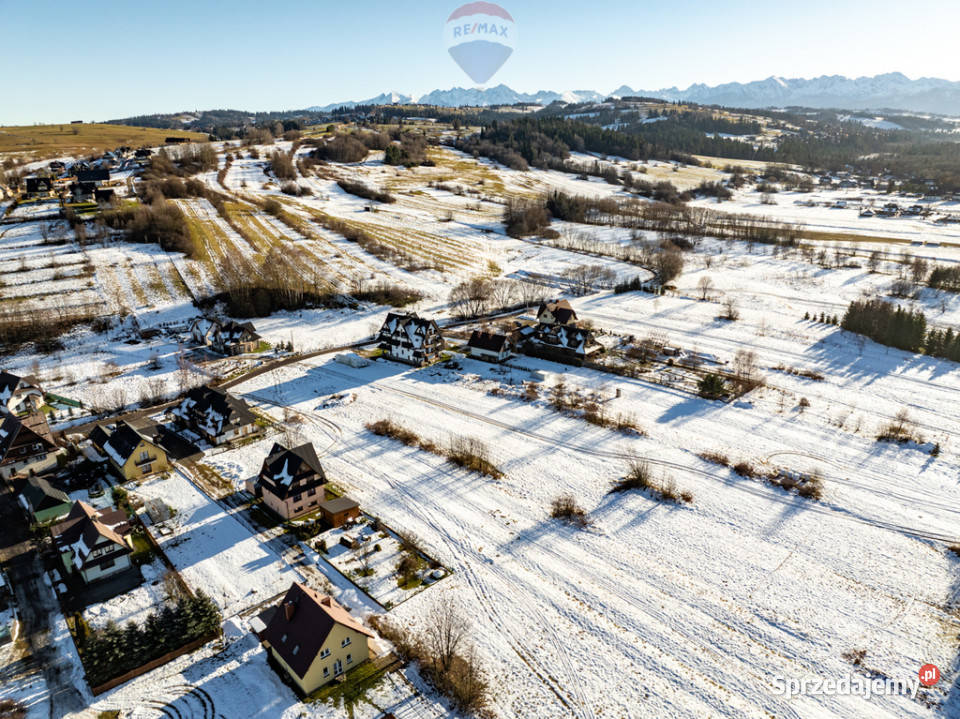 DZIAŁKA BUDOWLANA W SZAFLARACH ROLA GALICOWA budowlana małopolskie Szaflary