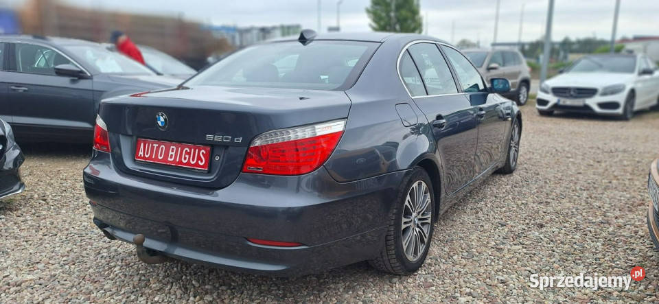 BMW 520 Lift Navi zrejestrowana E60 20032010 szary Lębork