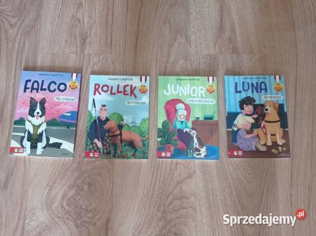 Pies na medal Zielona Sowa zestaw 4 egz KSIĄŻKI Rok wydania 2018
