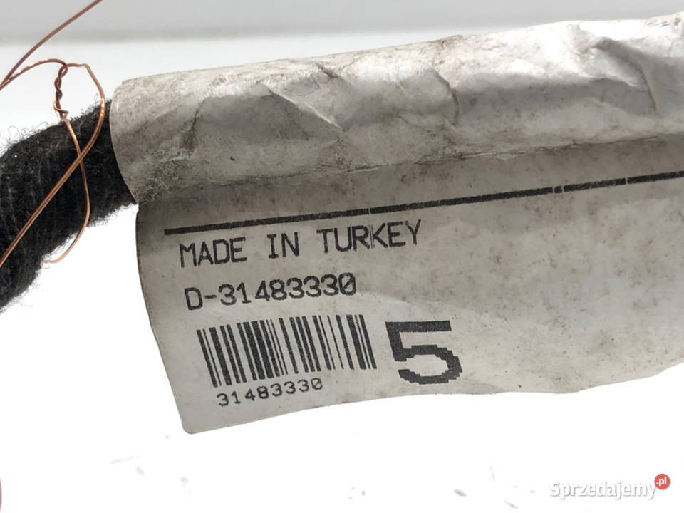 WIĄZKA DRZWI PRZÓD LEWY VOLVO V60 I 31483330 20 osobowe podkarpackie sprzedam