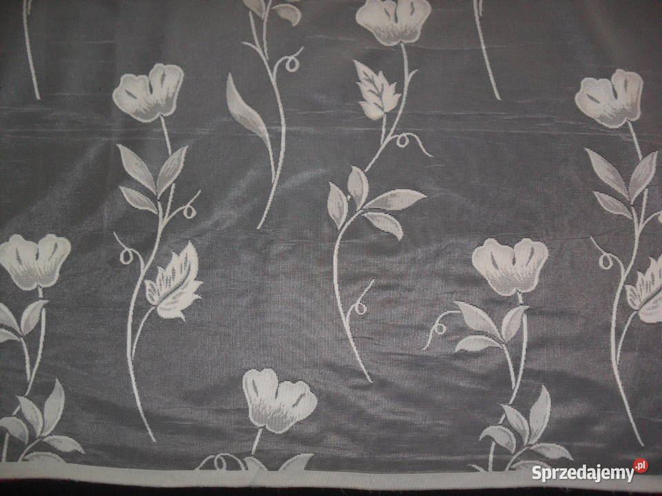 firanka krótka 160 gotowa kremowa Wrocław