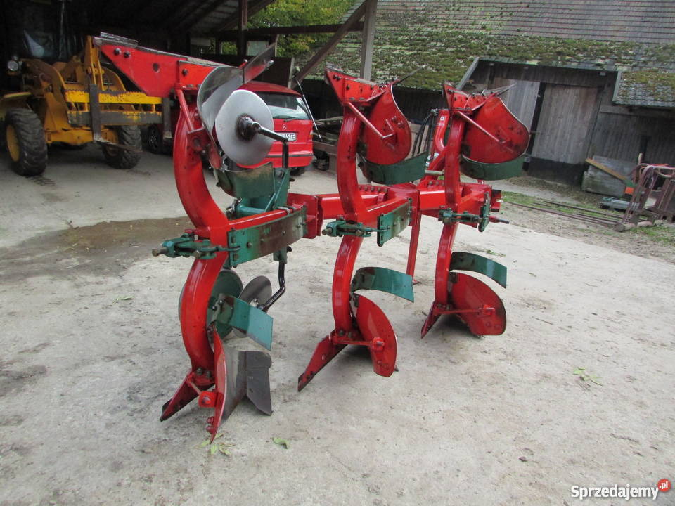 Pług 3 skibowy obrotowy KVERNELAND resor z Miechów