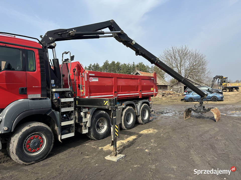 MAN TGS 38440 8x6 HDS HMF Hydroburta Olsztyn