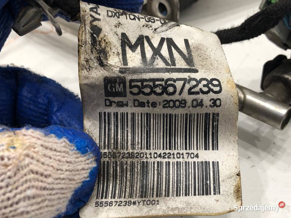 LISTWA WTRYSKOWA CHEVROLET CRUZE 16 124