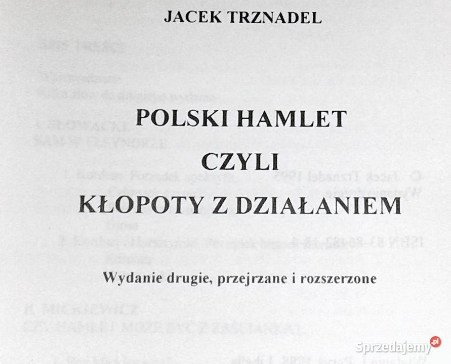 Polski Hamlet Kłopoty z działaniem Jacek Chełm