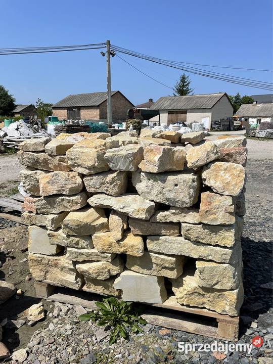 Kamień Murowy Żółty Kamień na Murki Okładzina mazowieckie Warszawa