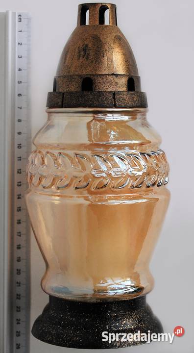 Znicz opalizujący girlanda 273Z Luks bez wkładu lubelskie Lublin