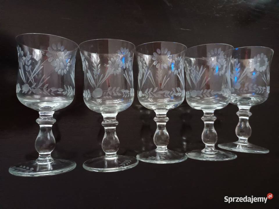 Kieliszki duże do wina 5 Aleksandrów Łódzki