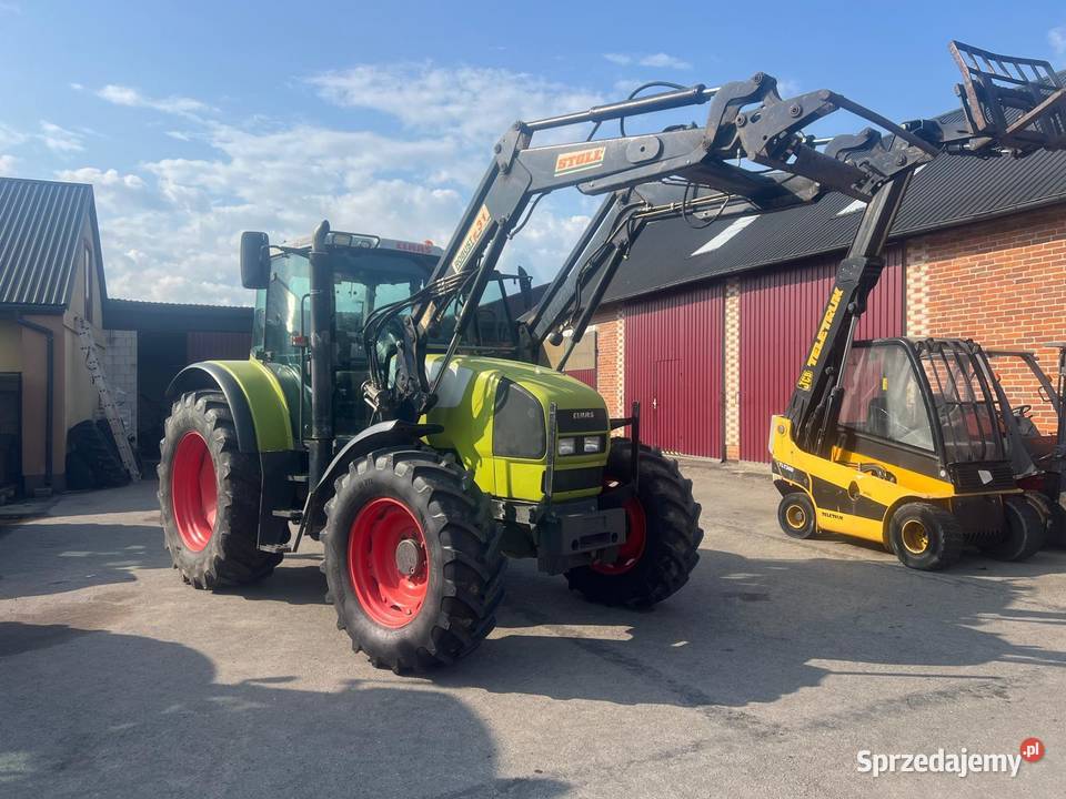 Claas Ares 656 Z Ładowaczem czołowym Stoll lubelskie