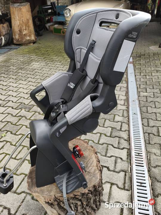 ODBLASKOWY Fotelik rowerowy dzieci Britax JOCKEY Bielsko-Biała
