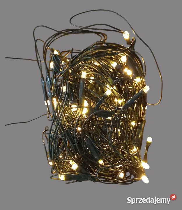 Lampki choinkowe siatka ledowa kurtyna led z 100 Chrzanów