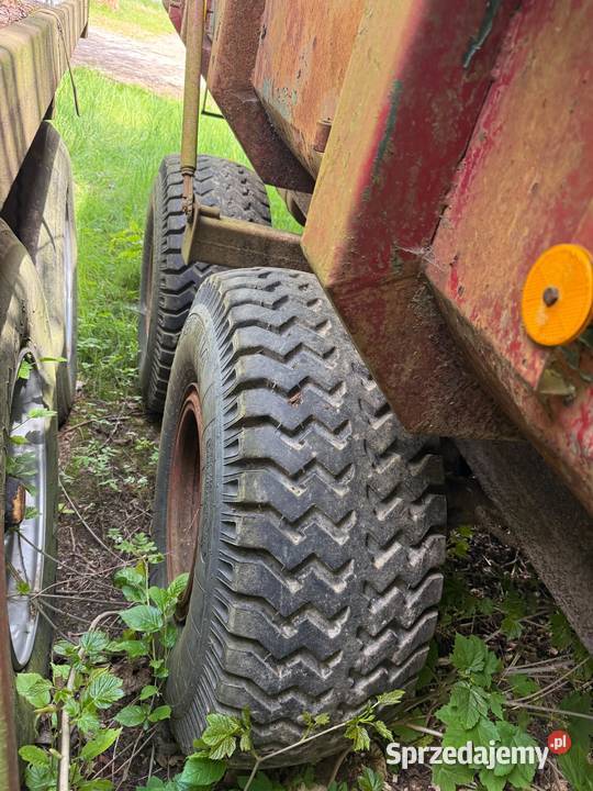 Mulda tandem wywrot skorupa BELARUS TIP 14B nieuszkodzony sprzedam