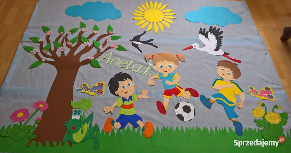 Dekoracje wiosenne z brystolu 504102444 sprzedam