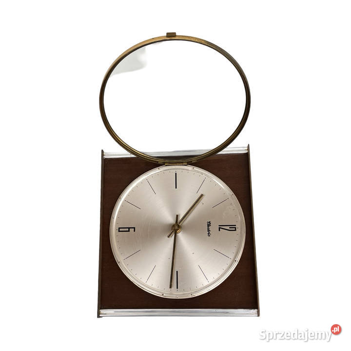 Elektryczny zegar ścienny Blessing Niemcy lata mazowieckie Warszawa