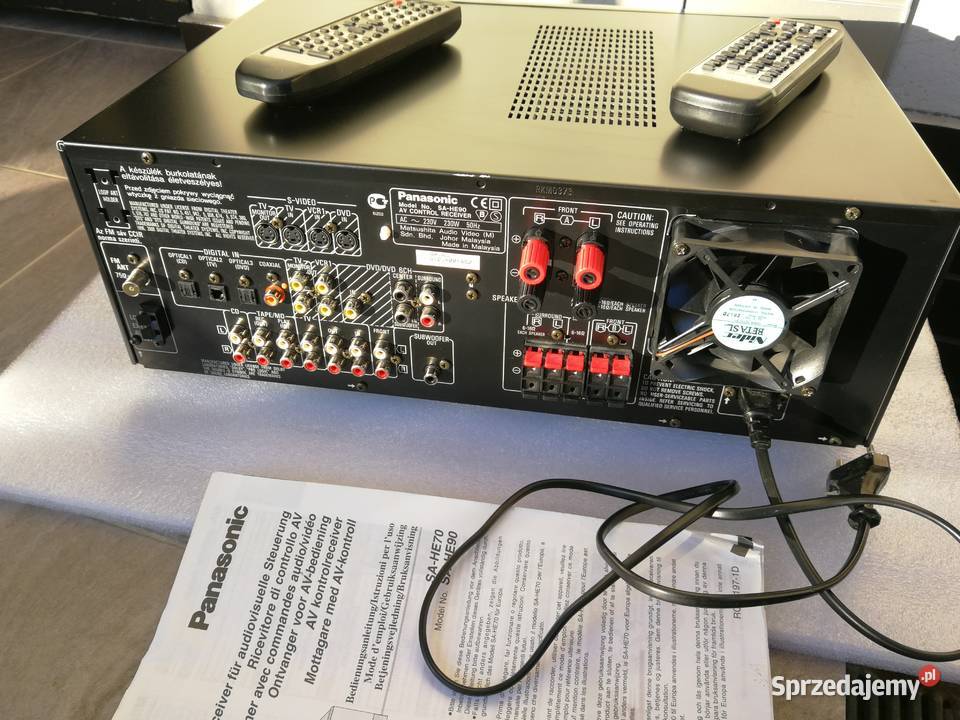 Panasonic amplituner stereo sahe 90 dvd kino