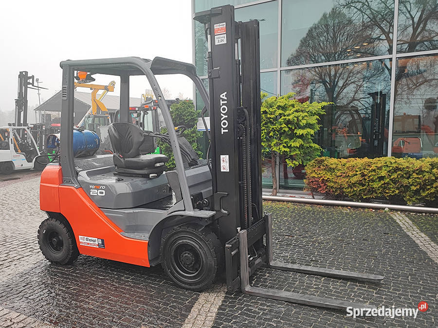 Wózek widłowy Toyota 028FGF20 2 t hilo 37 m LPG Toyota Kęty