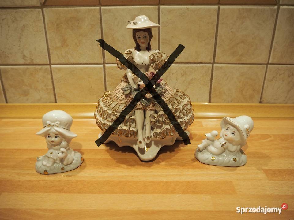 Figurki porcelanowe Vintage Warszawa