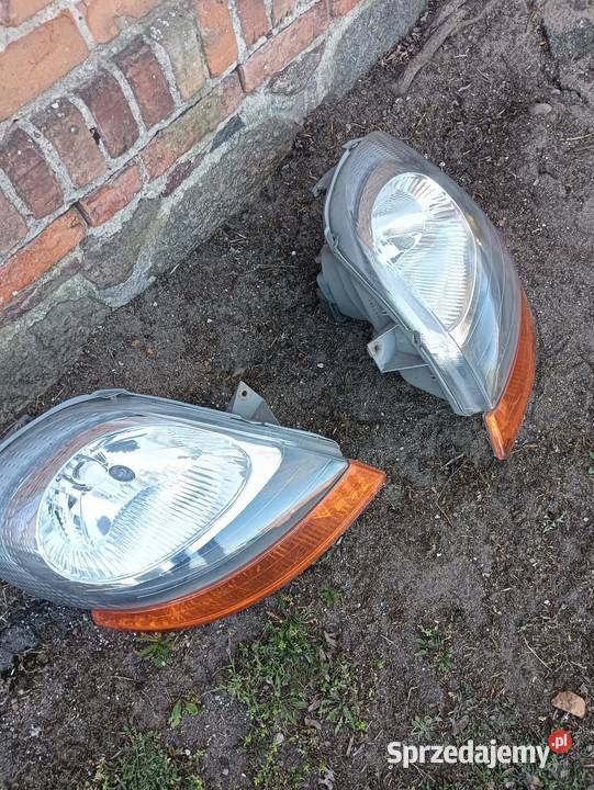 Lampy Trafic Vivaro Primastar komplet kompletne Lampy przednie wielkopolskie Poniec