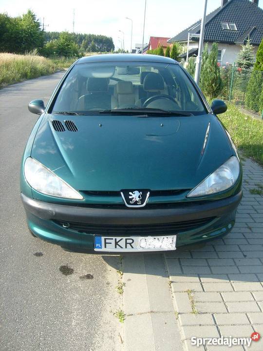 peugeot 206 Roland Garros skóra dach panoramiczn benzyna Zielona Góra