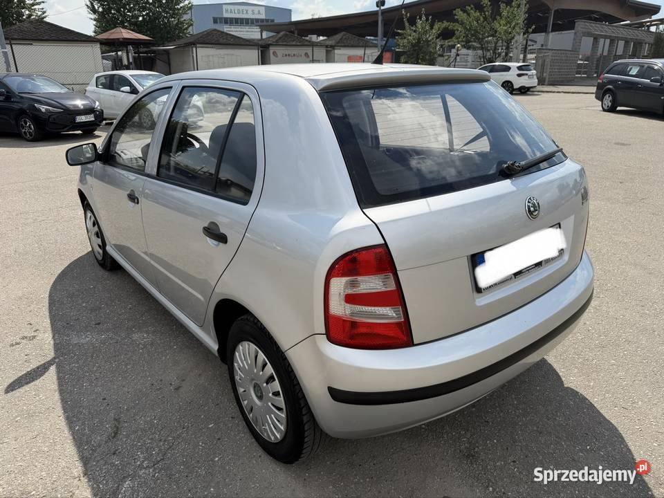 Skoda Fabia 200405 12 klima welurowa tapicerka Motoryzacja