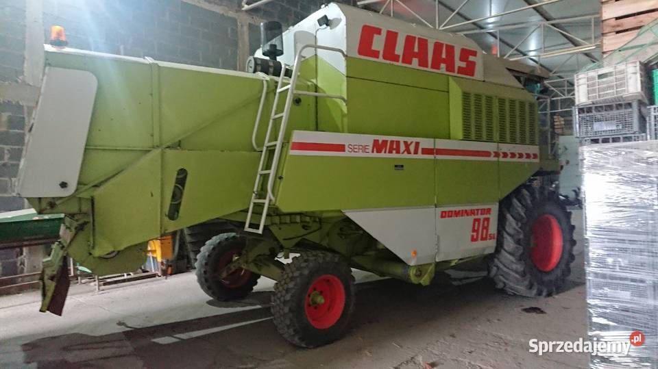 Claas Dominator 98 sl maxi nieuszkodzony Zbożowe Sieradz sprzedam