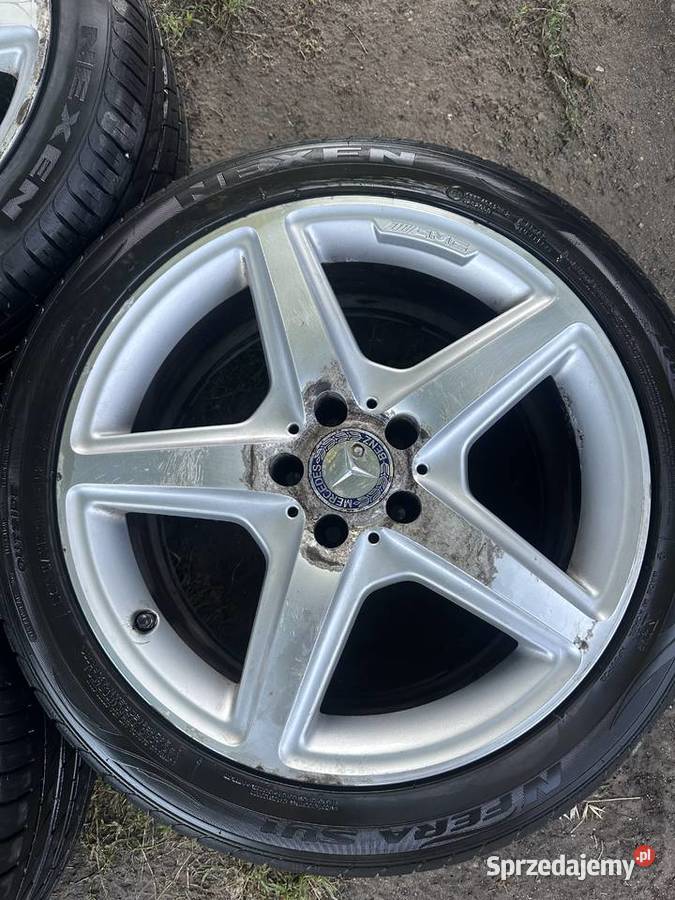 Felgi aluminiowe z oponami komplet Mercedes AMG Samochodowe Samochodowe Lublin