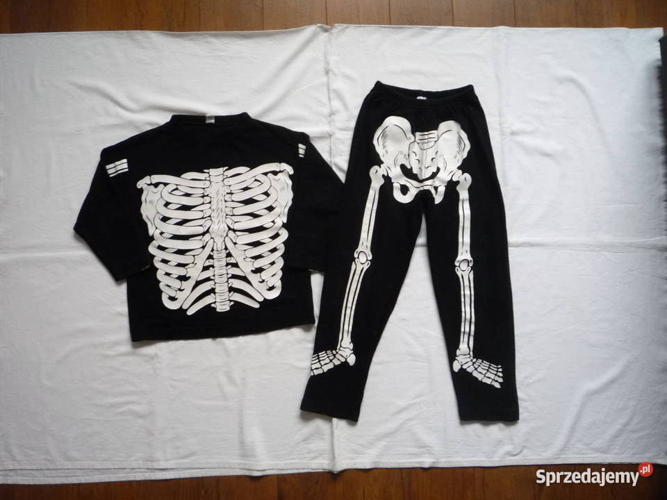 Halloween 110116 Czarny Przebranie Kościotrup Szczecin sprzedam