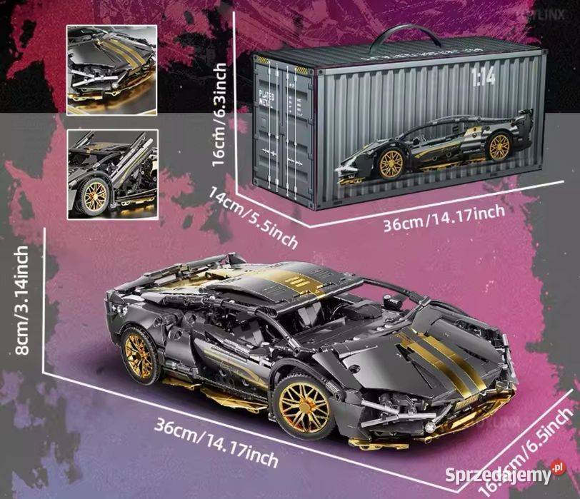 Klocki Technic Lamborghini Sian zestaw sterujący śląskie Częstochowa sprzedam