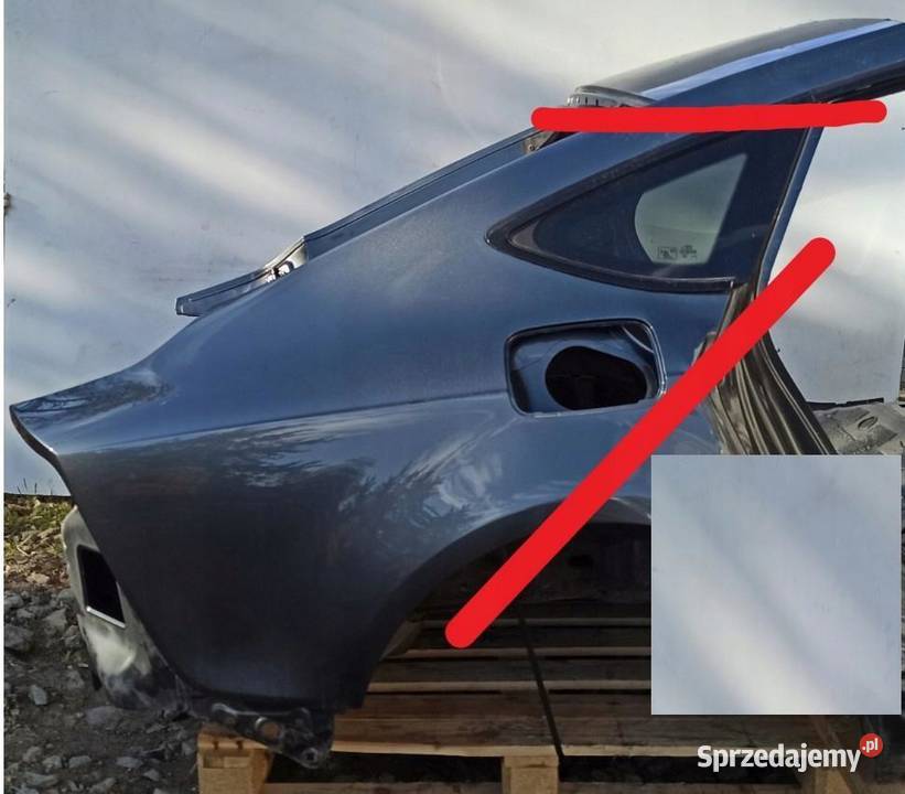 AUDI A7 SPORTBACK ĆWIARTKA BŁOTNIK PRAWY TYŁ osobowe sprzedam