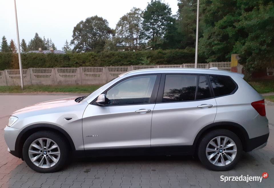 Bmw x3 20D 2012r xdrive 220 full led czujnik deszczu Tumlin-Osowa