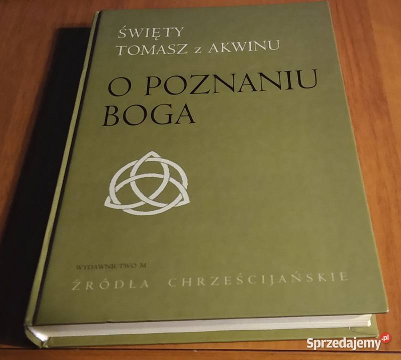 O poznaniu Boga wydanie łacińskopolskie  Św filozofia, historia filozofii Książki naukowe i popularnonaukowe Gdańsk