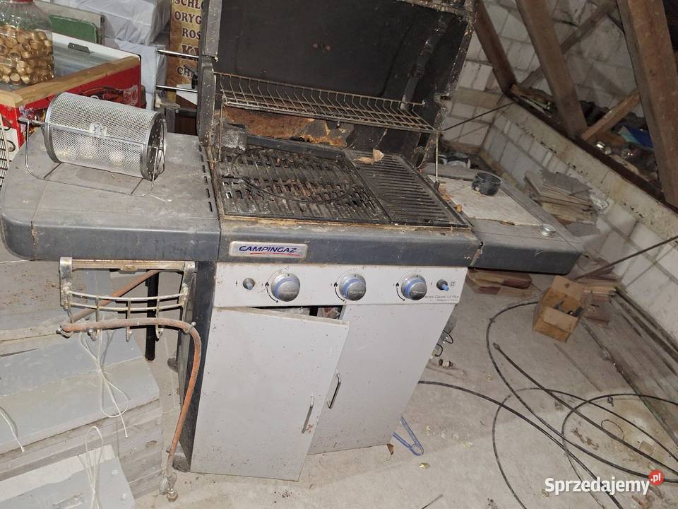 Grill gazowy sprawny do wyczyszczenia Janów