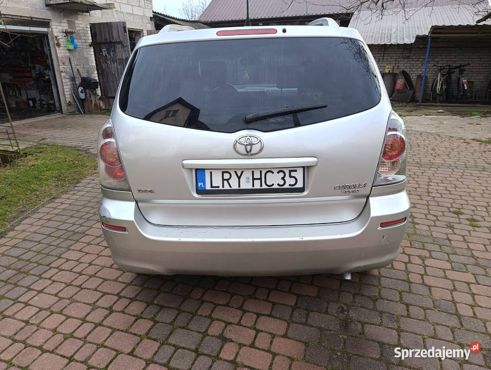 Toyota Corola Verso 7 osobowa Corolla Verso Grabów Szlachecki