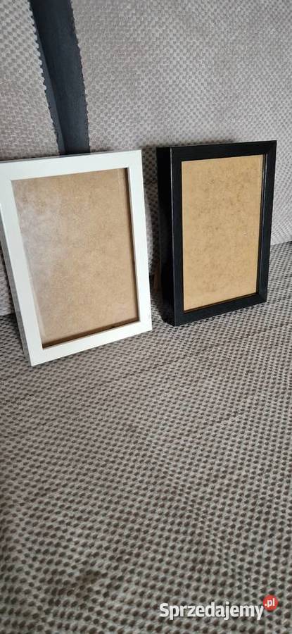 ramka na zdjęcie zestaw 2 biała czarna 15x21 Kraków