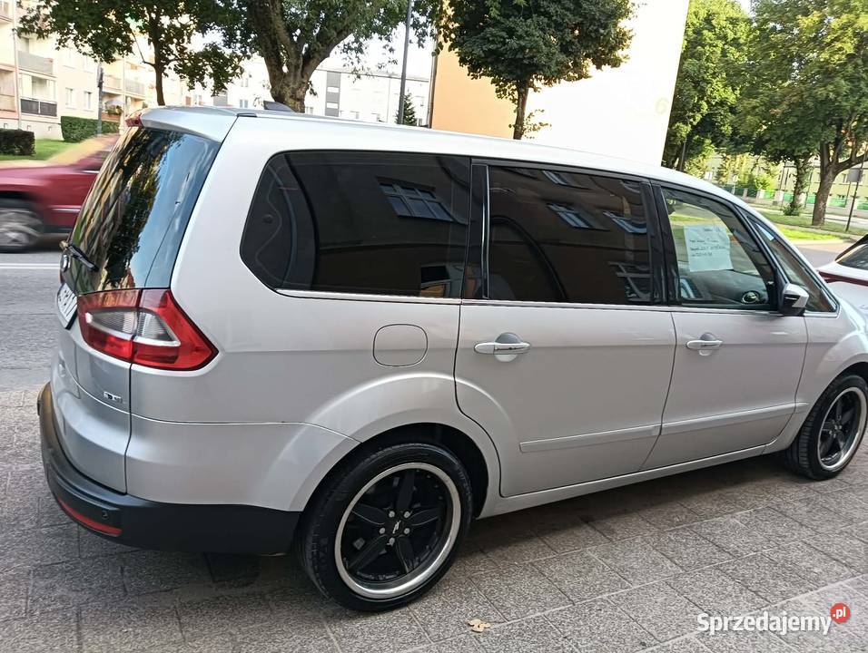 Ford galaxy rodzinie auto szklany dach kamera