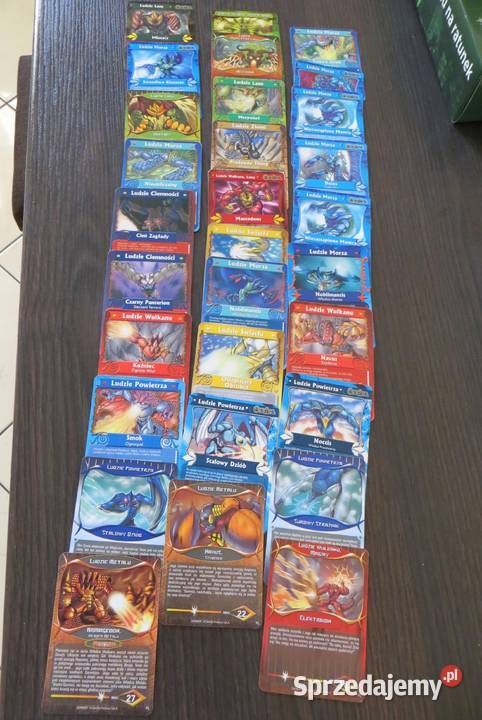 Karty Gormiti mapa wielkopolskie Poznań sprzedam