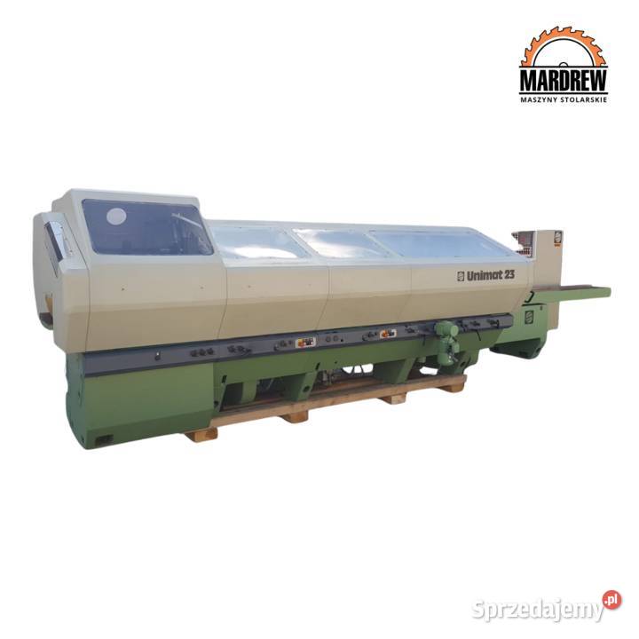 Strugarka czterostronna WEINIG UNIMAT 23 725 Naprawa