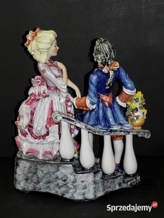 Roceram porcelana grupa figuralna Romans 2 Środa Wielkopolska