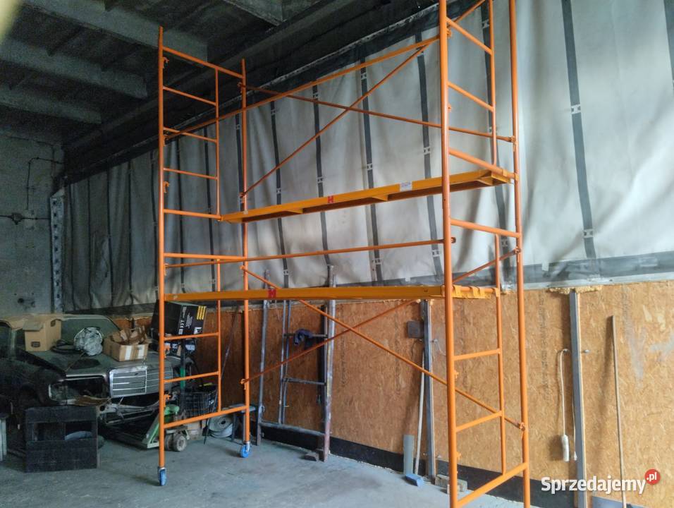 Rusztowanie metalowe drabinkowe oryginalne podkarpackie Mielec