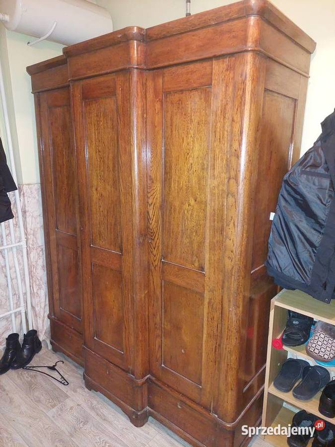 Szafa 3 drzwiowa dębowa