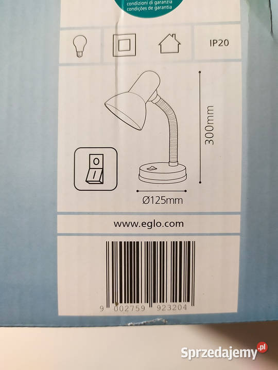 Lampa biurkowa do nauki i pracy BASIC 9232 EGLO Lampki biurkowe